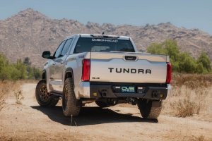 Toyota Tundra Rear Bumper - DV8 Offroad - Spec Series, Mid-Width, Steel - Black - `22-`26